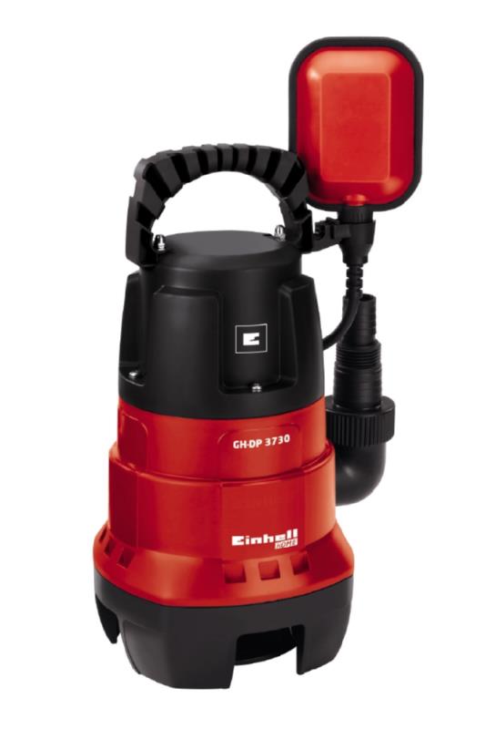 Насос дренажный Einhell GH-DP 3730, 270 Вт, 9000 л/ч, выс. 5 м, глуб. 5 м