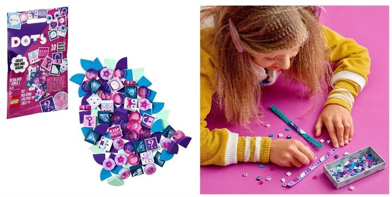 Конструктор LEGO DOTS Дополнительные элементы серия 3 41921