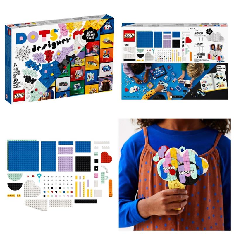 Конструктор LEGO DOTS Творческий набор для дизайнера 41938