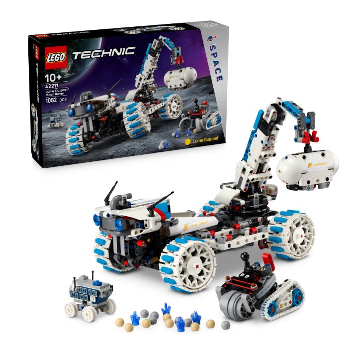 Конструктор LEGO Technic Місяцехід Lunar Outpost. Космічний корабель