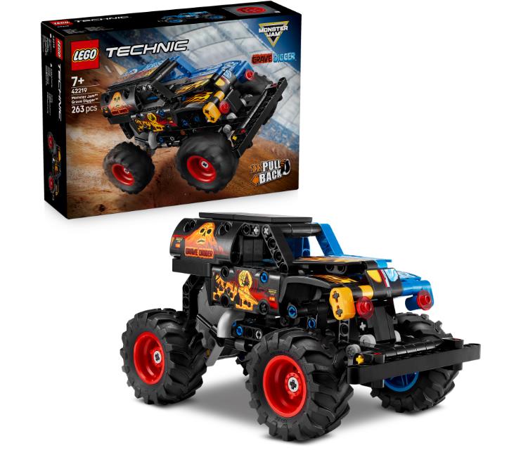 Конструктор LEGO Technic Monster Jam™ Grave Digger™ Вогонь і лід