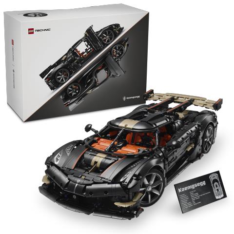 Конструктор LEGO Technic Мегакар Koenigsegg Sadair's Spear