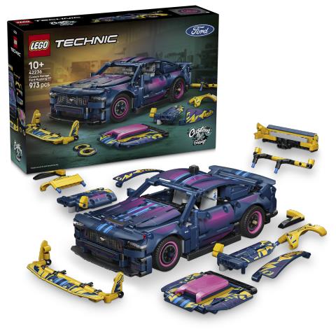 Конструктор LEGO Technic Тюнінг-гараж з автомобілем Ford Mustang GT