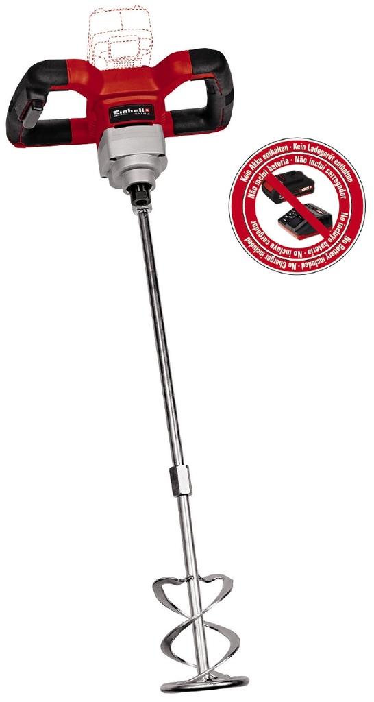 Міксер будівельний акумуляторний Einhell TE-MX 18LI - Solo PXC 18В 0-620об/хв М14 1.9кг без АКБ та ЗП