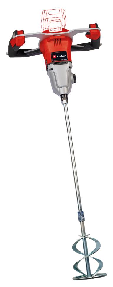 Міксер будівельний акумуляторний Einhell Professional TP-MX 18-2LI BL - Solo PXC 18В 60Нм 450/720об/хв М14 5.11кг без АКБ та ЗП