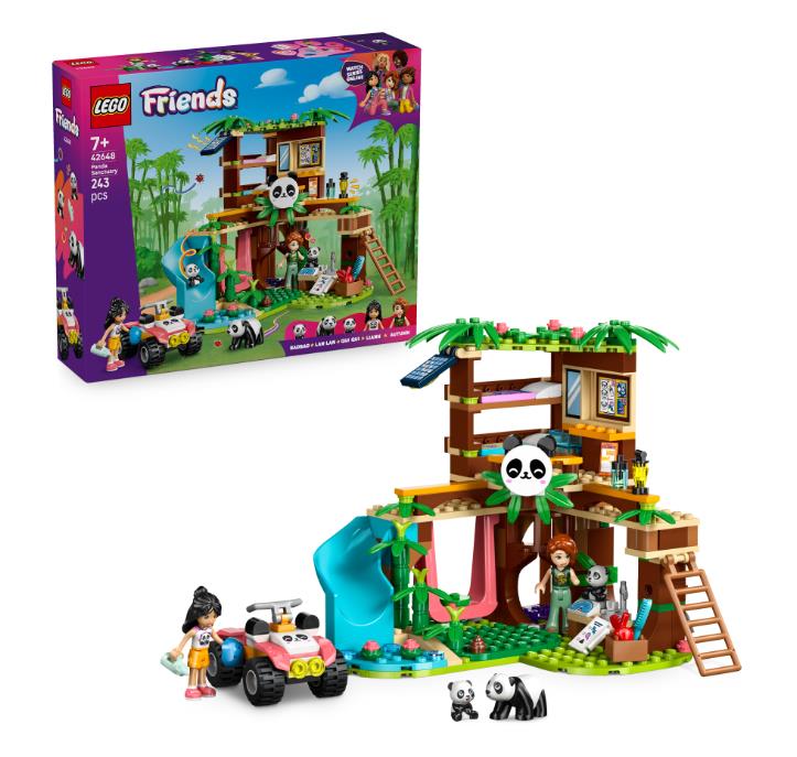 Конструктор LEGO Friends Догляд за тваринами в заповіднику панд