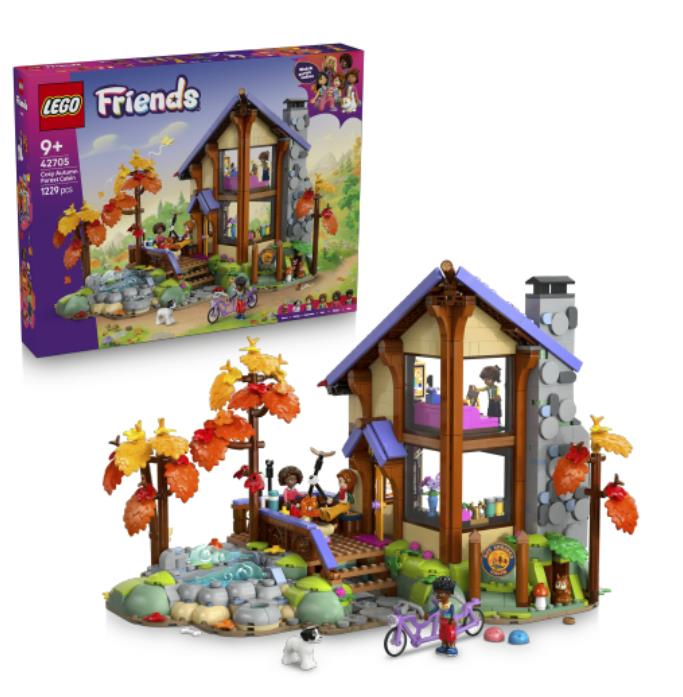 Конструктор LEGO Friends Затишний лісовий будиночок для осіннього відпочинку