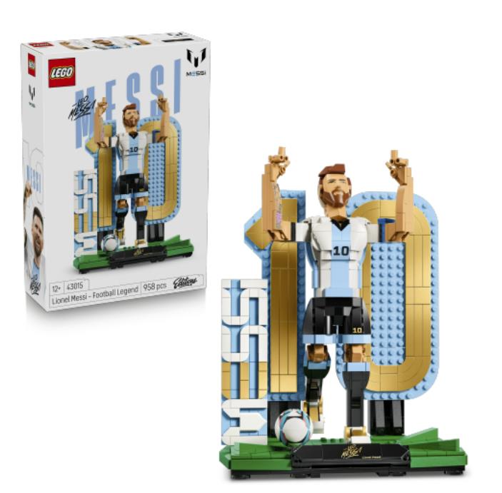 Конструктор LEGO Editions Football Ліонель Мессі — легенда футболу