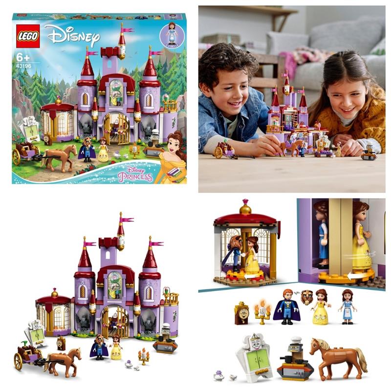 Конструктор LEGO Disney Princess Замок Белль и Чудовища 43196