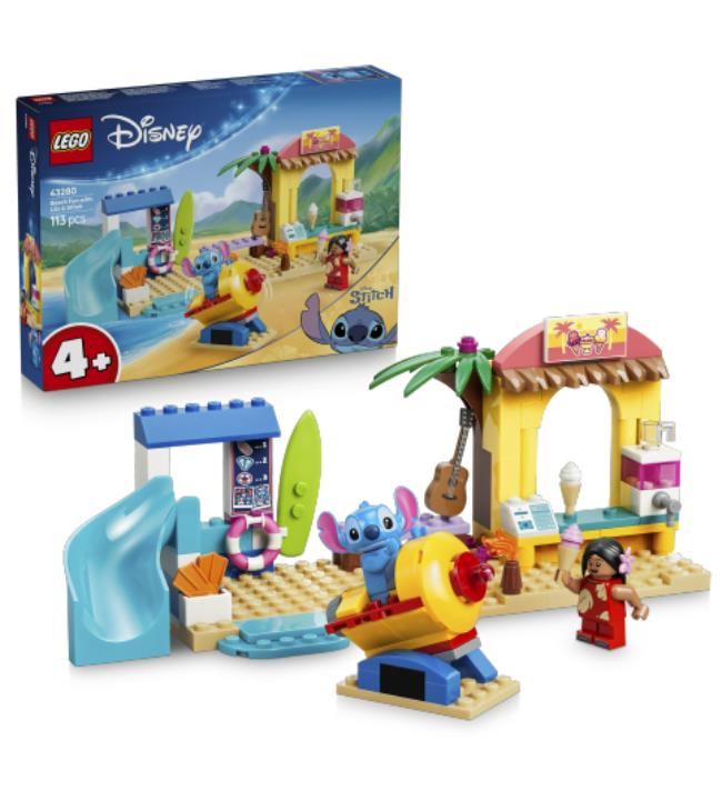 Конструктор LEGO Disney Classic Веселощі на пляжі з Ліло і Стічем
