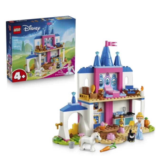Конструктор LEGO Disney Princess Замок Попелюшки та її друзів-тварин