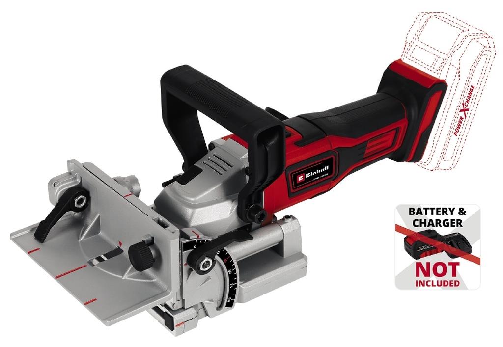 Фрезер ламельний акумуляторний Einhell TE-BJ 18LI - Solo 18В диск 100х22х3.8мм 6500об/хв 2.18кг без АКБ та ЗП