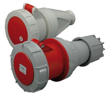 Розетка кабельна ETI, ESH-1632 IP67 (16A, 230V, 2P+PE)