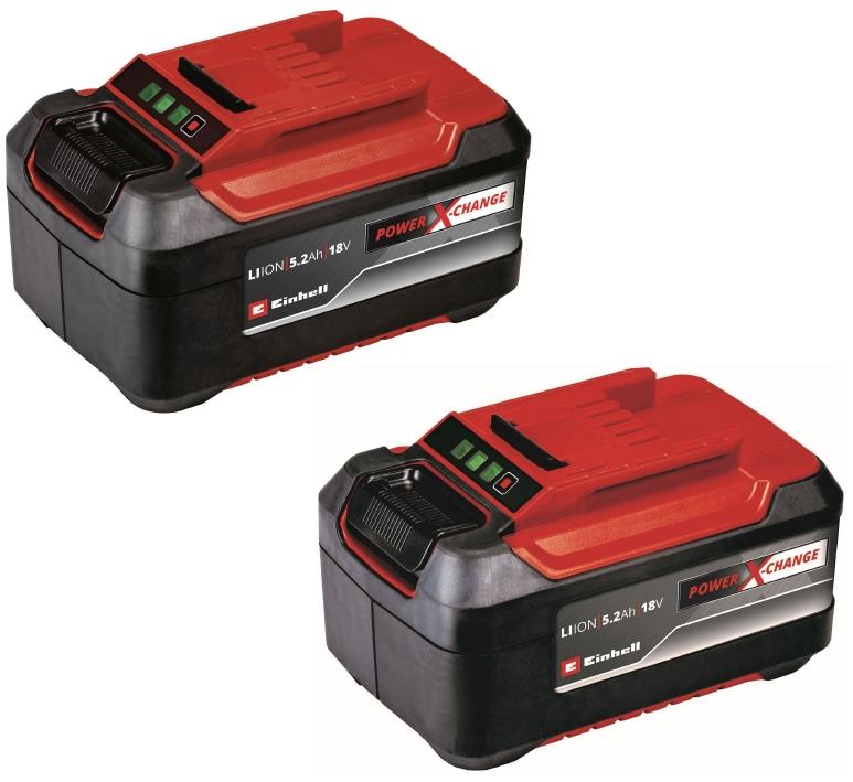 Акумулятор Einhell PXC Plus Twinpack 18В 2х5.2А·год 1.87кг