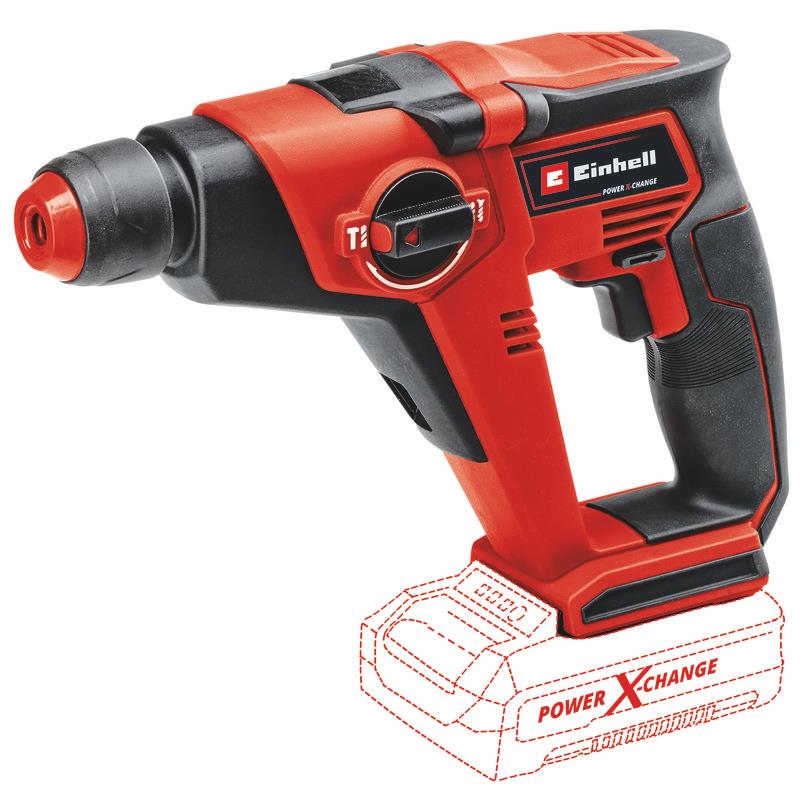 Перфоратор Einhell TE-HD 18/12 Li-Solo, PXC, аккум., SDS+, 1.3Дж, 1.7кг, (без АКБ и ЗУ)