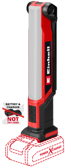 Ліхтар акумуляторний Einhell TE-CL 18/1000 S Li - Solo 1000лм 18В 5700К 15LED 0.46кг без АКБ та ЗП