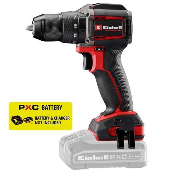 Шурупокрут-дриль ударний акумуляторний Einhell Professional TP-CD 18/50-C Li-i BL - Solo 18В 50Нм 0-500·0-2000об/хв LED 0.99кг без АКБ та ЗП