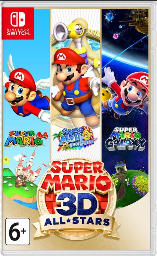 Игра Switch Super Mario 3D All-Stars