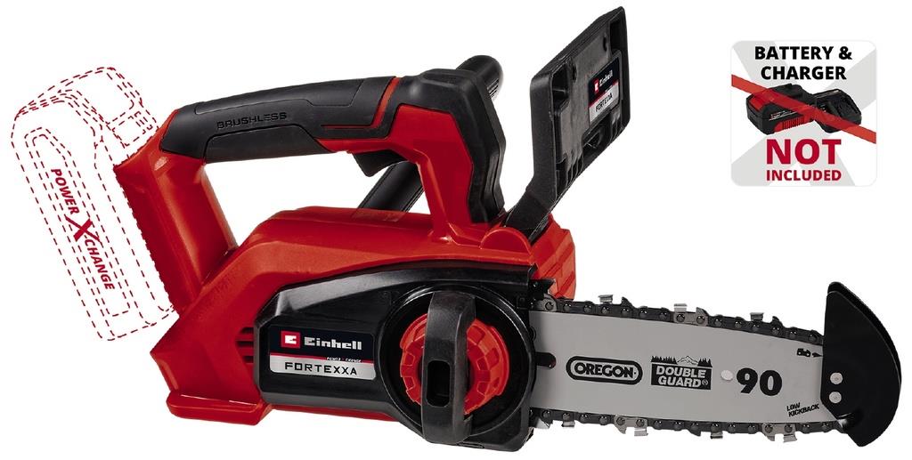 Пила ланцюгова акумуляторна Einhell Professional FORTEXXA 18/20 TH 18В PXC 20см 2.54кг без АКБ та ЗП