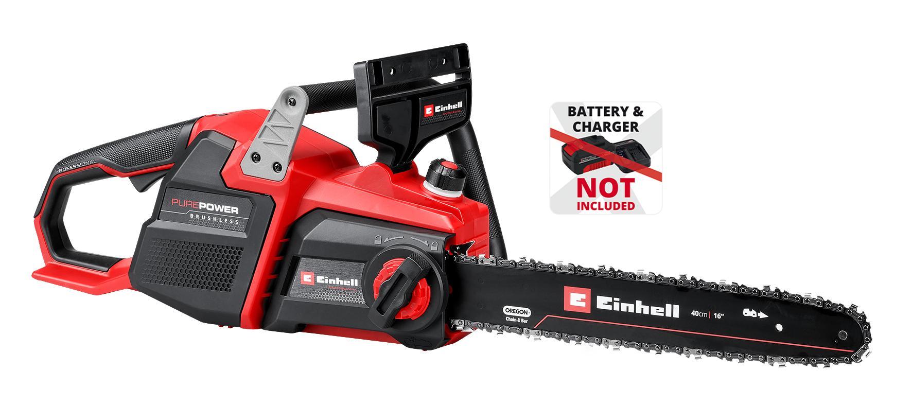 Пила ланцюгова акумуляторна Einhell Professional GP-LC 36/40 Li BL - Solo PXC 36В шина 40см 19м/с 4.8кг без АКБ та ЗП