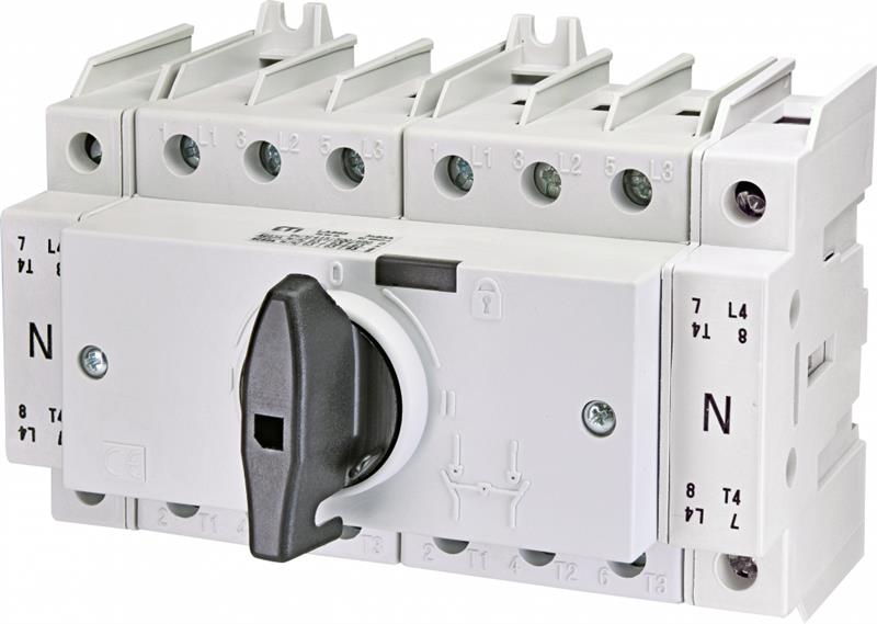 Перемикач навантаження ETI, LAS 80 4р CO "1-0-2"