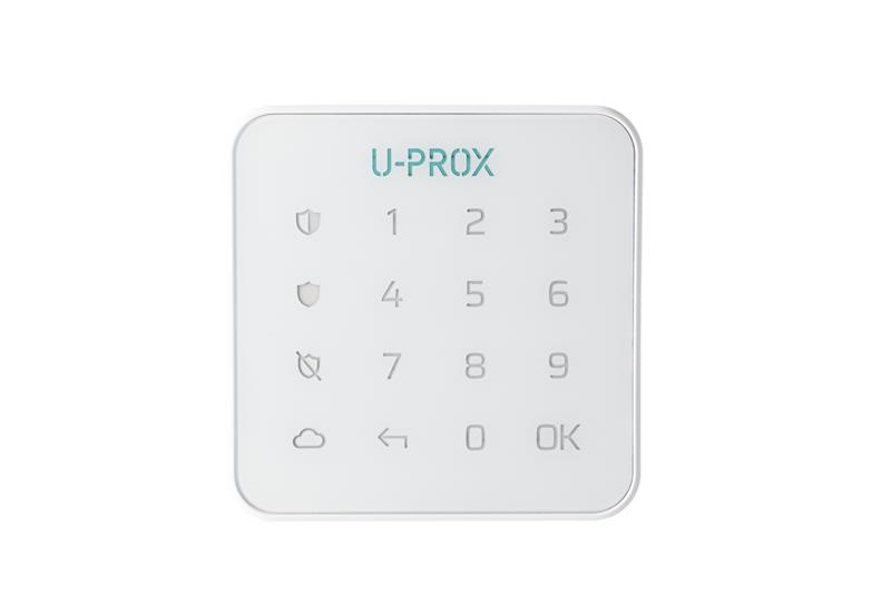 Бездротова сенсорна клавіатура U-Prox Keypad G1 White, 1 група, бездротовий, білий