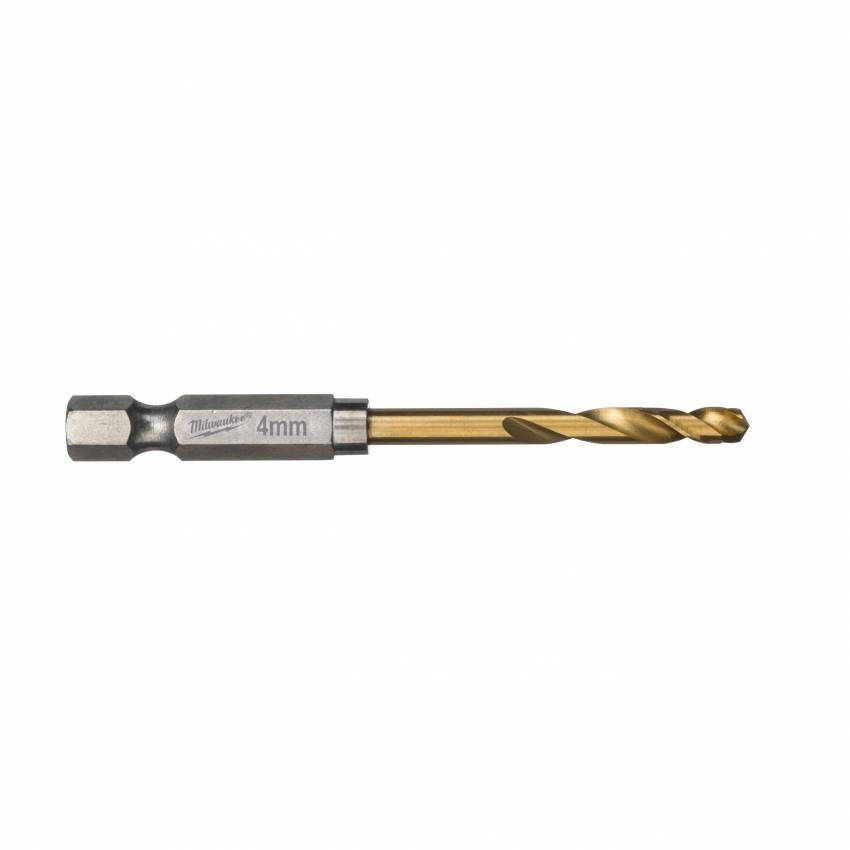 Свердло по металу Milwaukee RedHEX HSS-G TiN, 4х26х71.5мм, 2шт