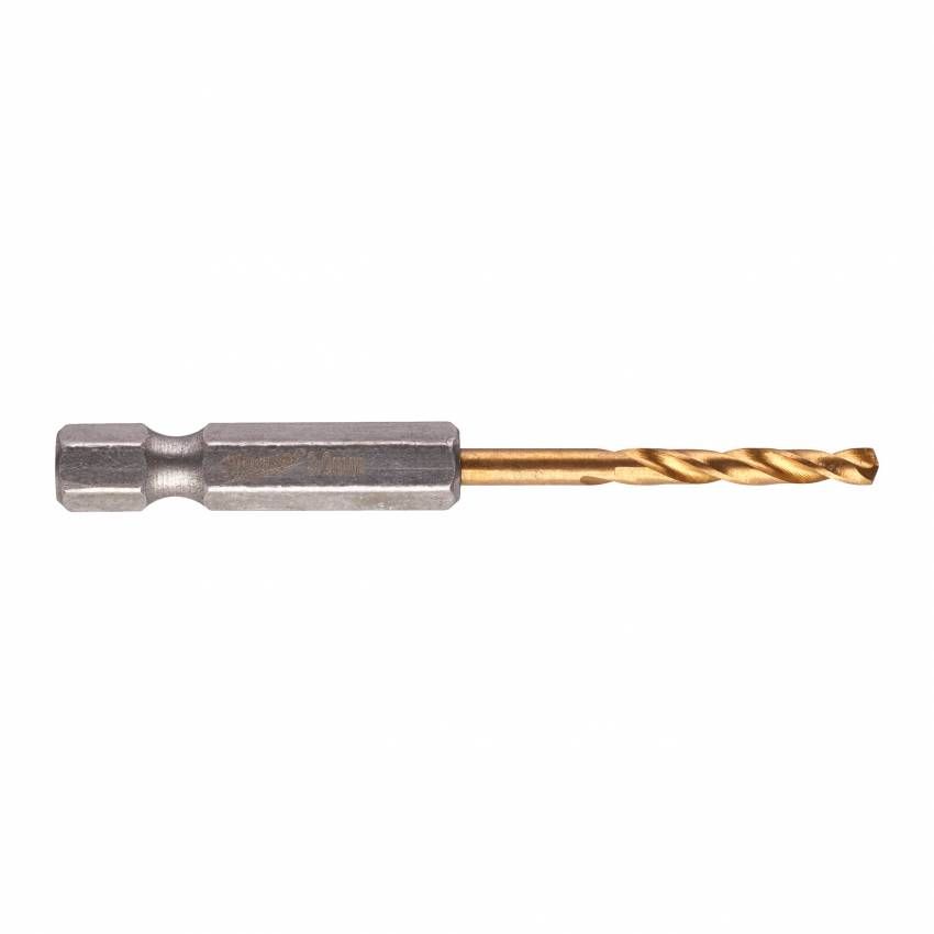 Свердло по металу Milwaukee RedHEX HSS-G TiN, 3х23х65мм, 2шт