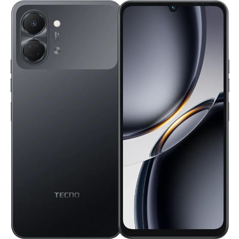 Смартфон TECNO Spark Go 3 (KN3) 6.75" 4/128ГБ, 2SIM, 5000мА•год, Ink Black