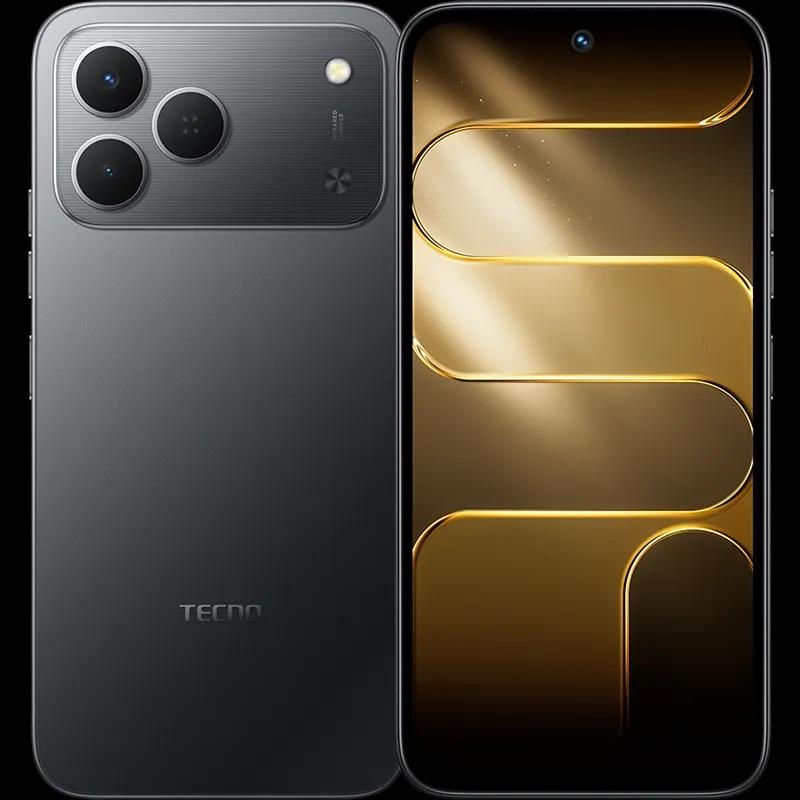 Смартфон TECNO Spark 50 (KN4n) 6.78" 4/128ГБ, 2SIM, 6700мА•год, Inky Black