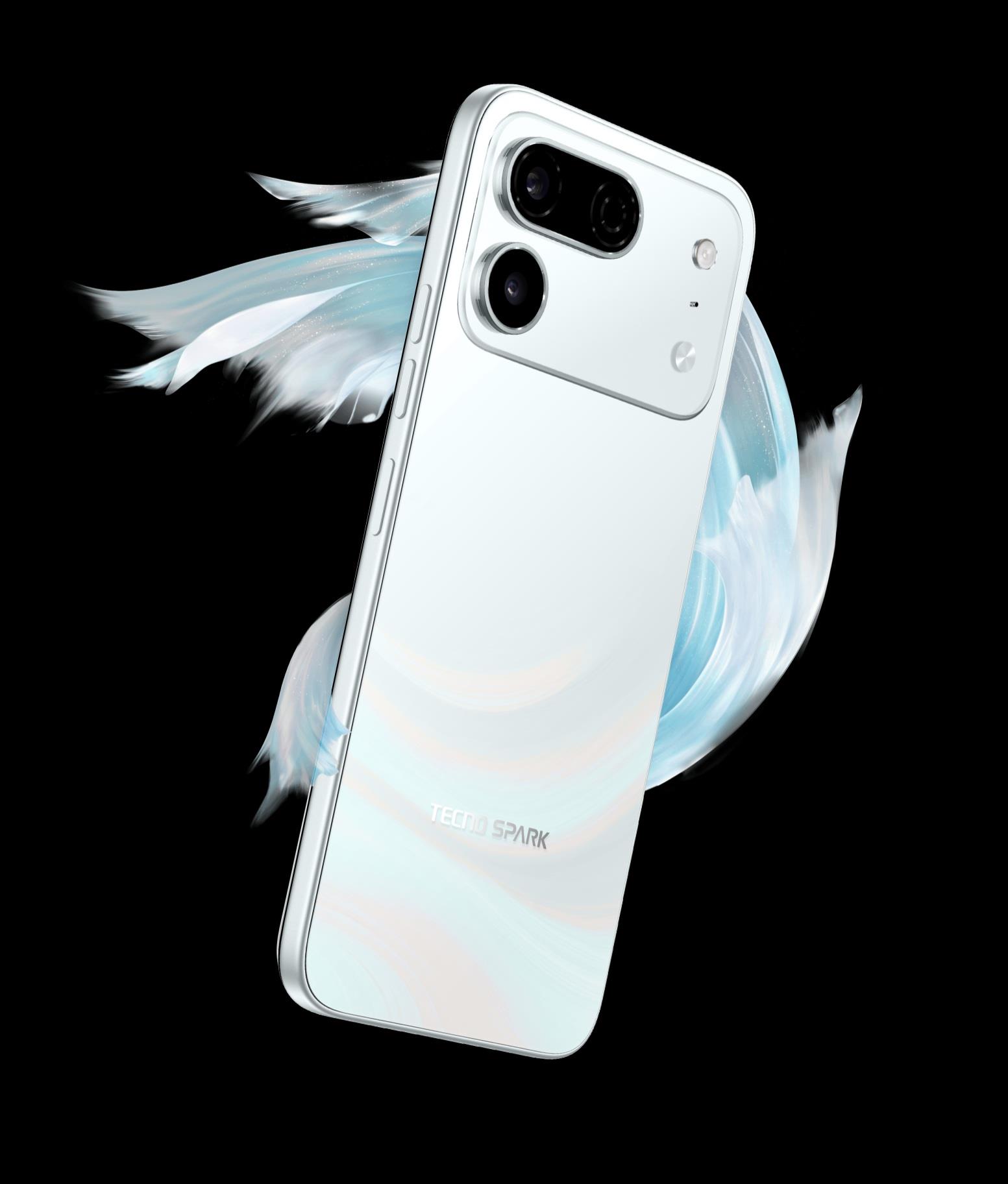Смартфон TECNO Spark 50 Pro (KO5) 6.78" 4/128ГБ, 2SIM, 6000мА•год, Cloud White