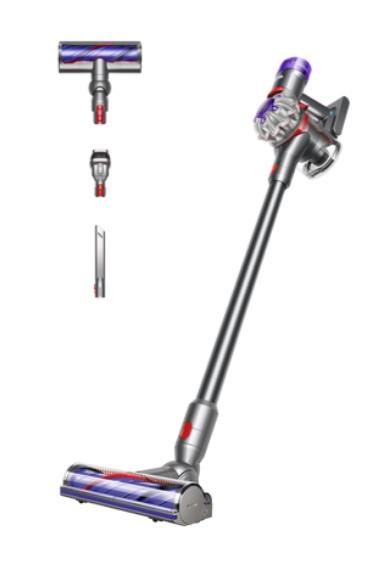 Пилосос Dyson безпровідний SV25 V8 Advanced 425Вт, конт пил -0.54л, автон. робота до 40хв, турборежим, сіро-фіолетовий