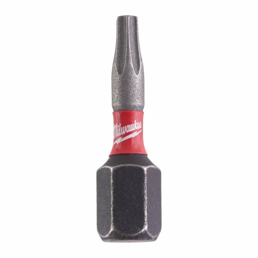 Біти Milwaukee Shockwave, Torx T10х25мм, набір 2шт