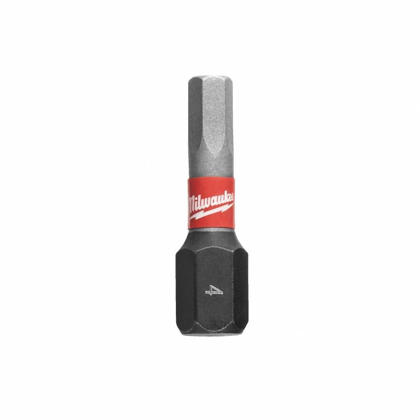 Біти Milwaukee Shockwave, Hex4х25мм, набір 2шт