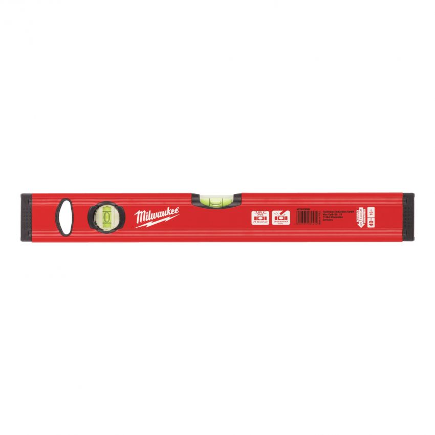 Рівень Milwaukee Slim Box, 40см, 2 капсули, алюмінієвий корпус