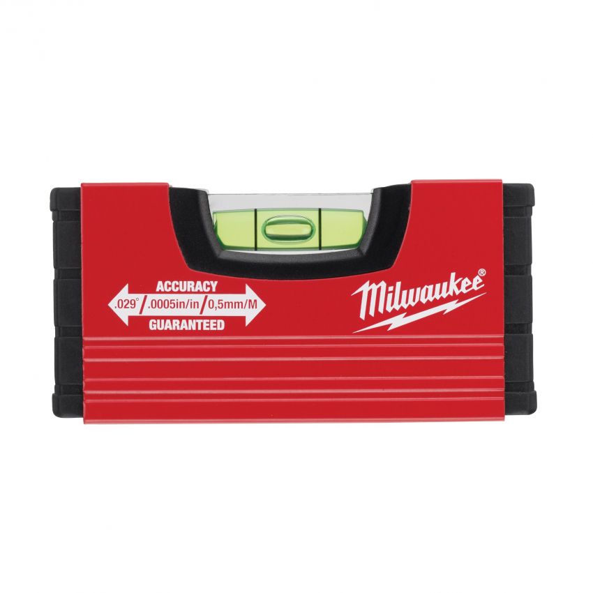 Рівень Milwaukee MiniBox, 10см, 1 капсула, алюмінієвий корпус