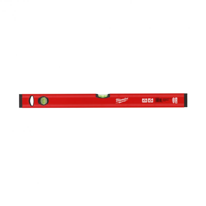 Рівень Milwaukee Slim Box, 60см, 2 капсули, магнітний, алюмінієвий корпус