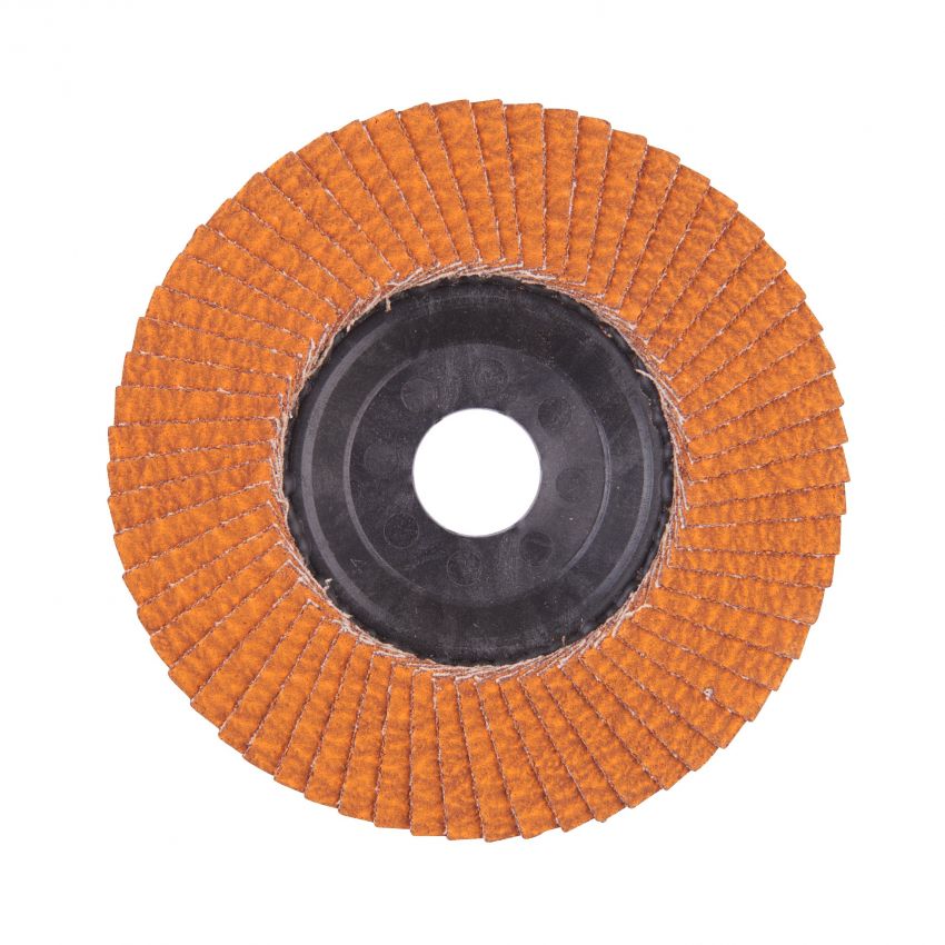 Диск пелюстковий шліфувальний Milwaukee CERA TURBO, 125x22.2мм, K80