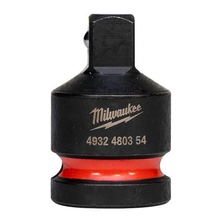 Перехідник ударний Milwaukee для головок з 1/2" квадрат на 3/8" квадрат 38мм