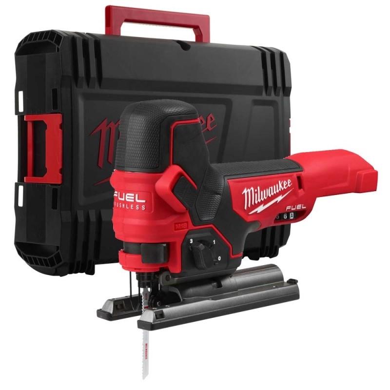 Лобзик акумуляторний Milwaukee M18 FBJS-0X 18В 1х5.0А·год 800-3500об/хв хід 25мм кейс 2.5кг без ЗП