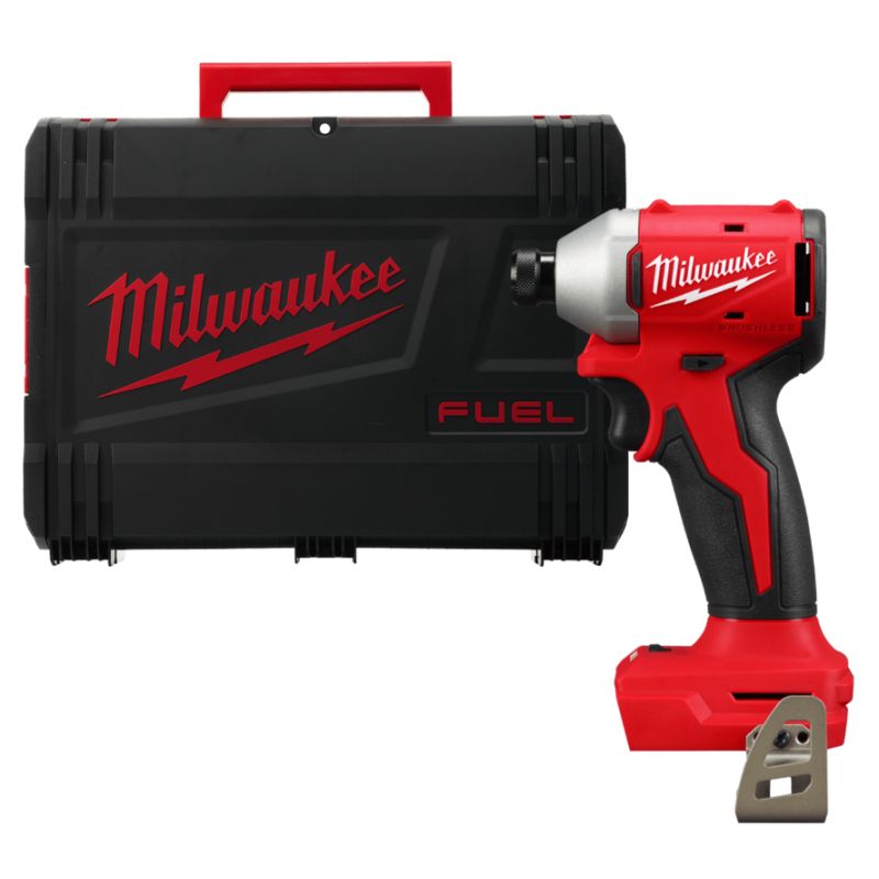 Гвинтоверт ударний акумуляторний Milwaukee M18 BLIDR-0X 18В 190Нм 0-3600об/хв кейс 1.3кг без АКБ та ЗП
