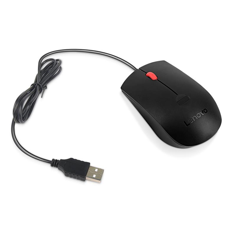 Мышь Lenovo Fingerprint Biometric USB Mouse