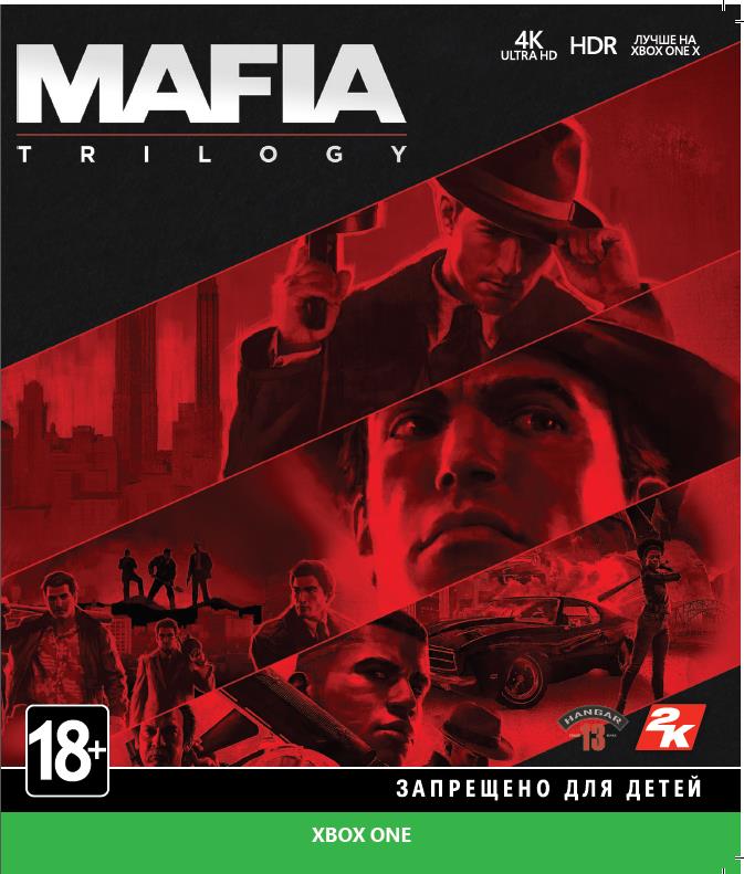 Игра Xbox One Mafia Trilogy  [Blu-Ray диск]