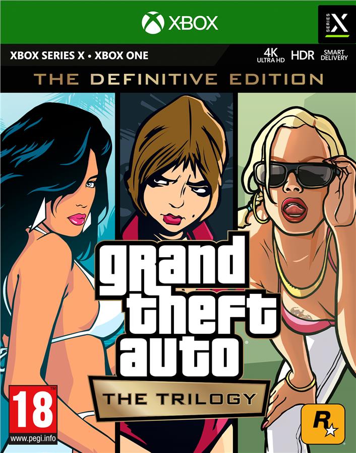 Игра Xbox One, Grand Theft Auto: The Trilogy – The Definitive Edition [Blu-Ray диск]