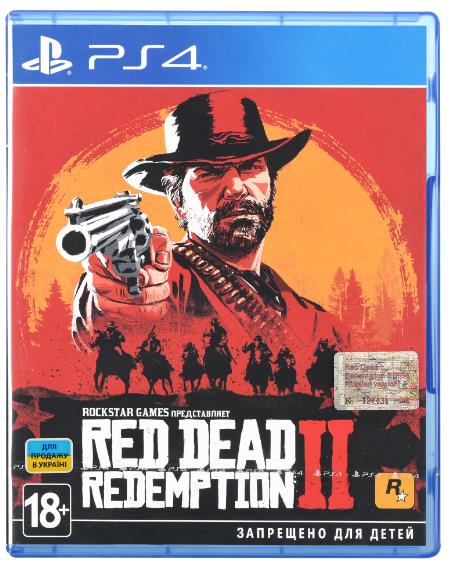 Игра PS4 Red Dead Redemption 2 [Blu-Ray диск]