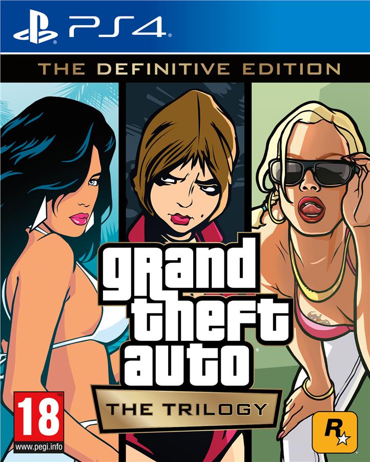 Игра PS4 Grand Theft Auto: The Trilogy – The Definitive Edition [Blu-Ray диск]