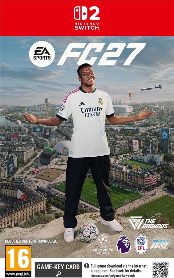 Гра консольна Switch 2 EA SPORTS FC 27, ключ активації