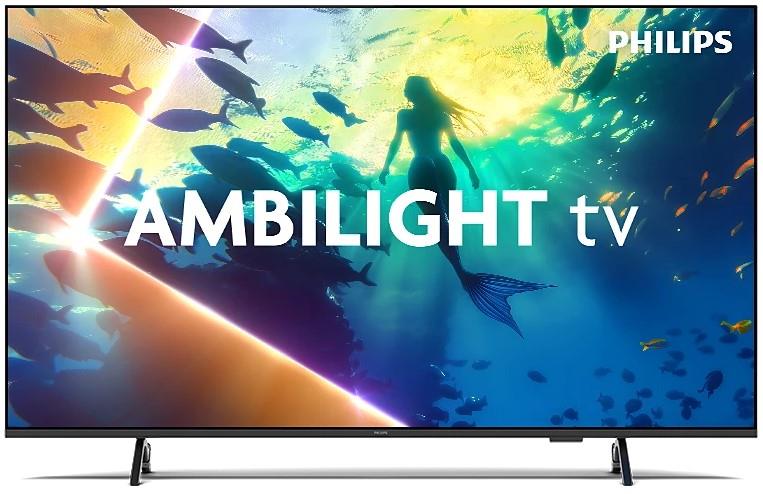 Телевізор 50" Philips LED 4K 60Hz Smart Titan OS Black Ambilight