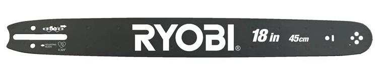 Шина для ланцюгової пилки Ryobi RAC231 45см 1.27мм