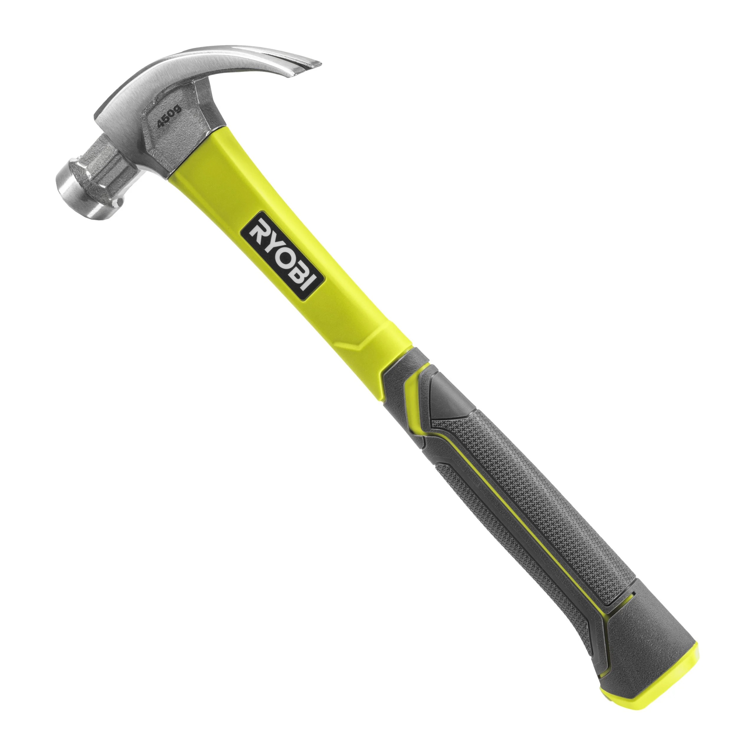 Молоток столярний Ryobi RHHCC450 450г магнітний утримувач руків'я скловолокно